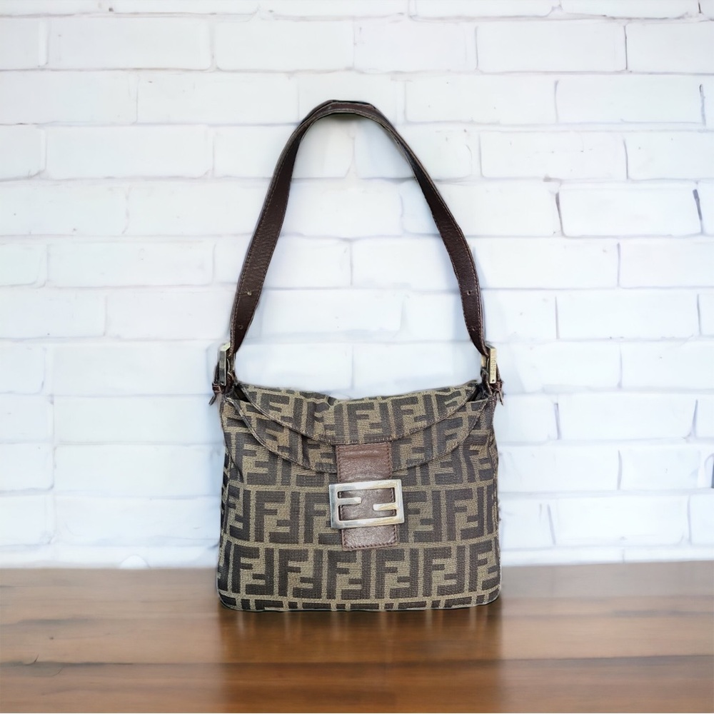 Fendi Zucca Mini Mamma Baguette